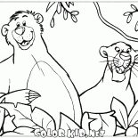 Bagheera et Baloo