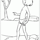 Mowgli explore la jungle