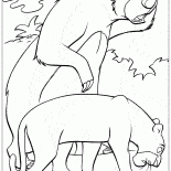 Baloo et Bagheera à trouver