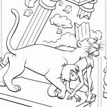Bagheera aide Mowgli