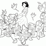 Blanche Neige et les sept nains