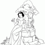 Blanche Neige au puits