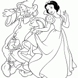 Blanche-Neige et les nains
