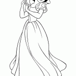 Blanche-Neige en taille réelle