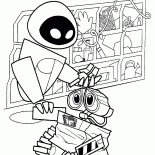 EVE et WALL-E sont des amis