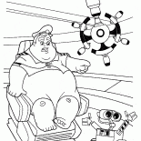 Le capitaine et le WALL-E