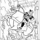 Mulan au combat