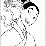 Mulan et fidèle ami