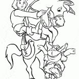 Kevin sur un cheval