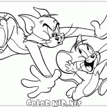 Tom pourchasse Jerry