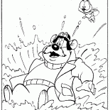 Monty, Zipper et de leau