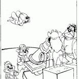 Toute léquipe au microscope