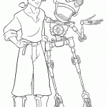 Jim et Ben Gunn