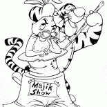 Tigrou magicien