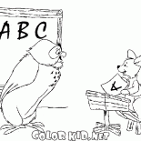 La chouette et le petit kangourou