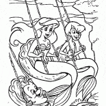 Sirène avec un ami
