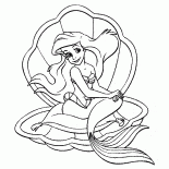 La Petite Sirène dans lévier