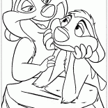 Timon rencontre la mariée