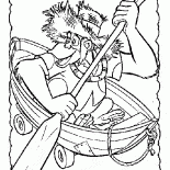 Louis par bateau