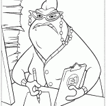 Ladministrateur de la société des monstres