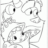 Sally et fille intrépide