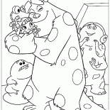 Monstres ont trouvé Scarer