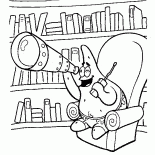 Patrick dans un fauteuil
