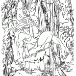 Tarzan sur une vigne