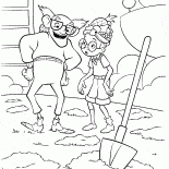 Lewis et grand-père