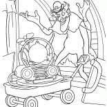 Le méchant a volé dispositif