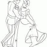 Prince de Cendrillon a demandé à danser
