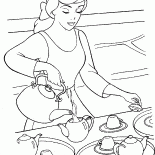 Cendrillon se réveilla