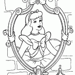 Cendrillon et le miroir