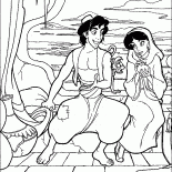 Aladdin et Jasmine