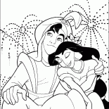 Aladdin et Jasmine ensemble