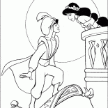 Aladdin sur le tapis