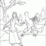 Belle Bête et le patinage