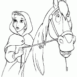 Belle et le cheval