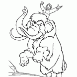 Kenai sur les mammouths