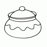 Un pot avec couvercle