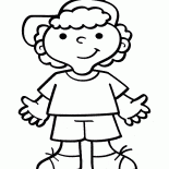 Boy coiffé dun chapeau