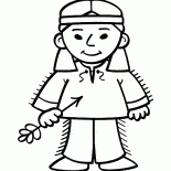 Un homme de la tribu