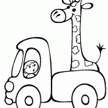 Modifier Girafe en voiture