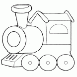 La locomotive de plastique