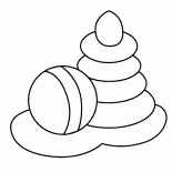 Ball et Pyramide