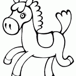 Jouet Poney