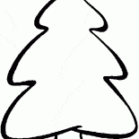 Chevrons dans la forêt