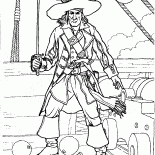 Pirate dans une bataille