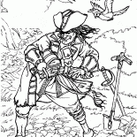 Pirate cache un trésor