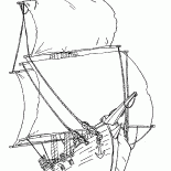 Voile pirates de navires